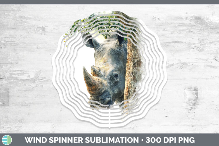 GorgeousSafari Tree Peek Wind Spinner design.