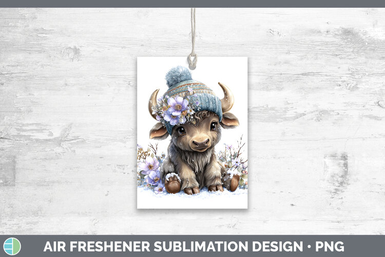 GorgeousSafari Winter Knit Hat Air Freshener design.