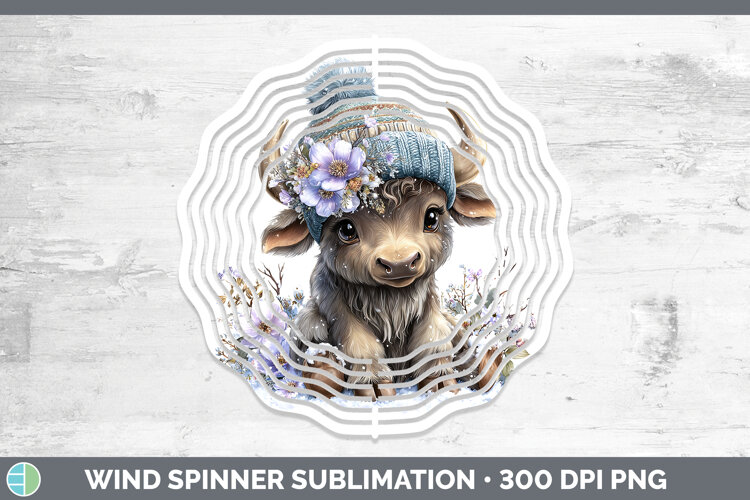 GorgeousSafari Winter Knit Hat Wind Spinner design.