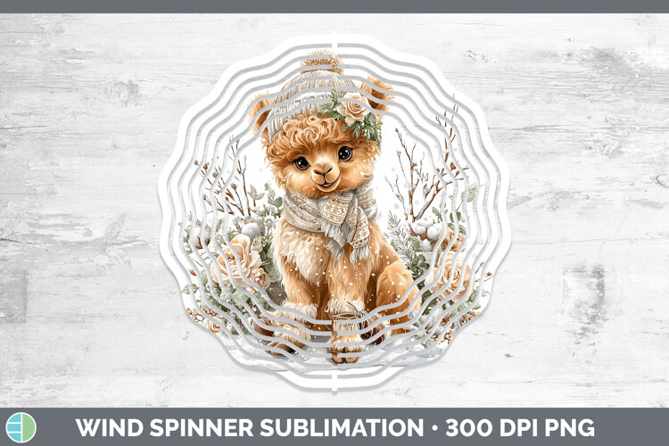 GorgeousSafari Winter Knit Hat Wind Spinner design.