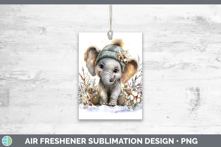 GorgeousSafari Winter Knit Hat Air Freshener design.