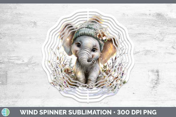 GorgeousSafari Winter Knit Hat Wind Spinner design.