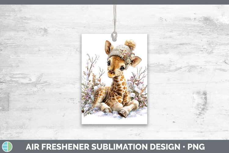 GorgeousSafari Winter Knit Hat Air Freshener design.