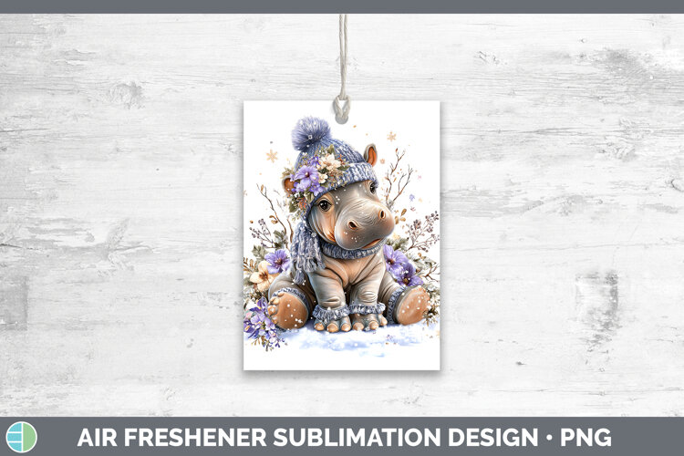 GorgeousSafari Winter Knit Hat Air Freshener design.