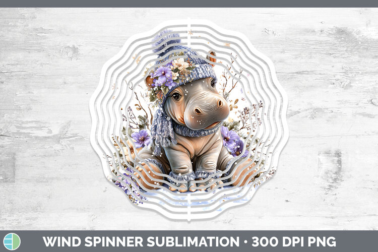 GorgeousSafari Winter Knit Hat Wind Spinner design.