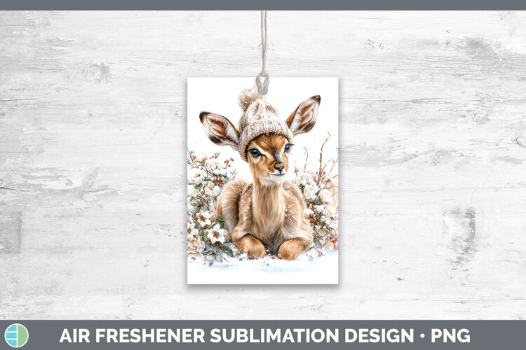 GorgeousSafari Winter Knit Hat Air Freshener design.