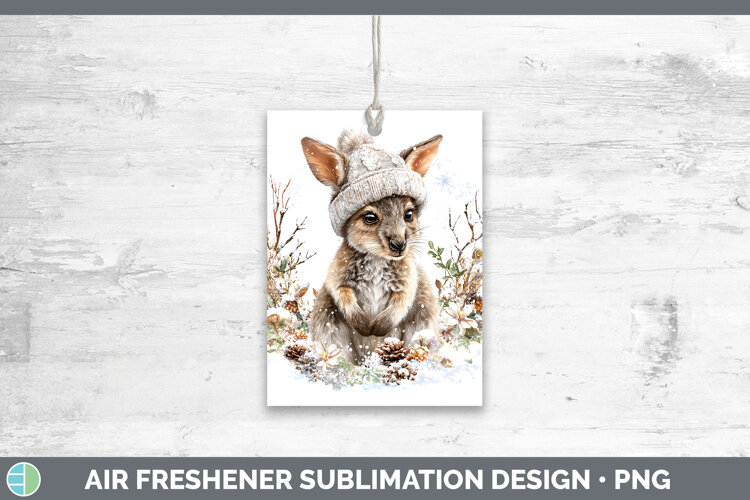 GorgeousSafari Winter Knit Hat Air Freshener design.