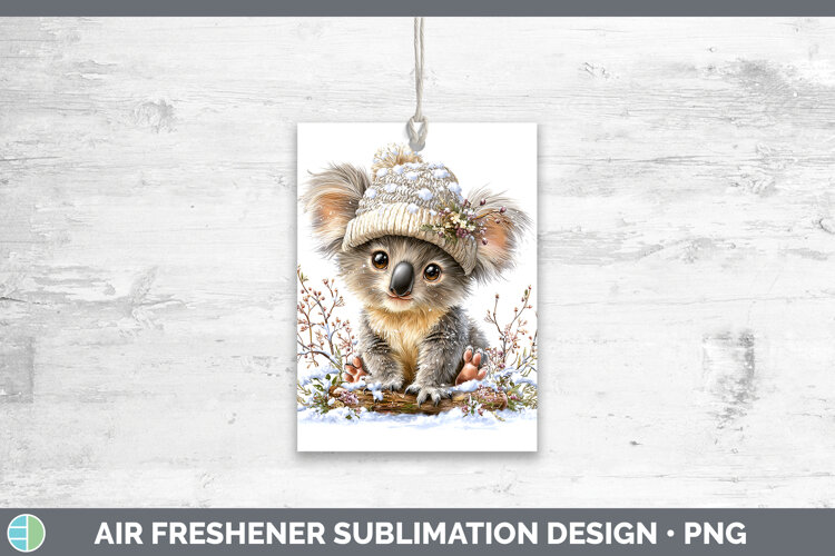 GorgeousSafari Winter Knit Hat Air Freshener design.