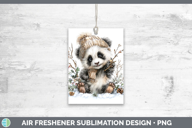 GorgeousSafari Winter Knit Hat Air Freshener design.