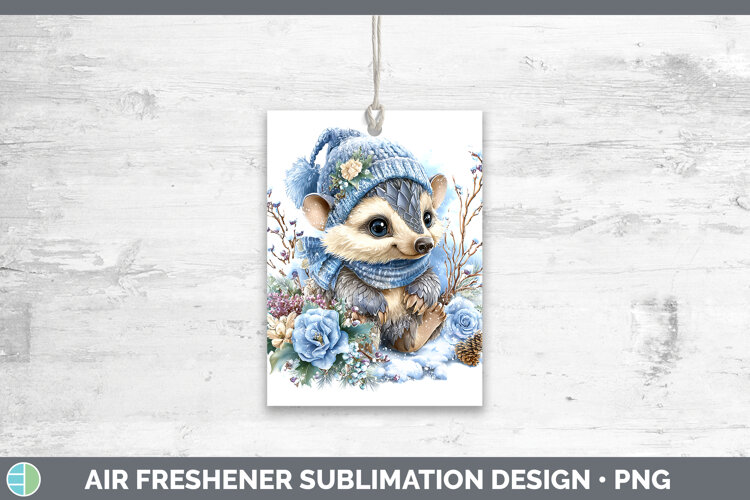 GorgeousSafari Winter Knit Hat Air Freshener design.