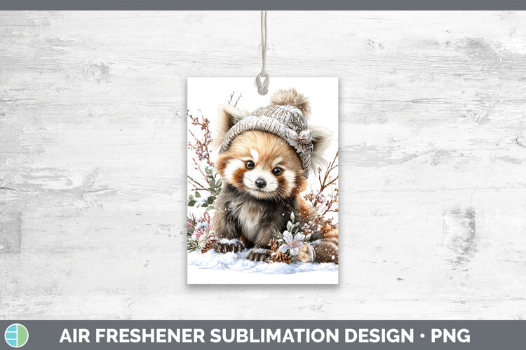 GorgeousSafari Winter Knit Hat Air Freshener design.