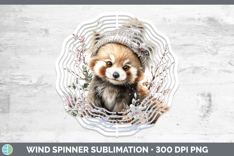 GorgeousSafari Winter Knit Hat Wind Spinner design.
