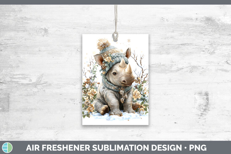 GorgeousSafari Winter Knit Hat Air Freshener design.