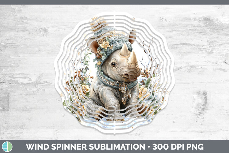 GorgeousSafari Winter Knit Hat Wind Spinner design.