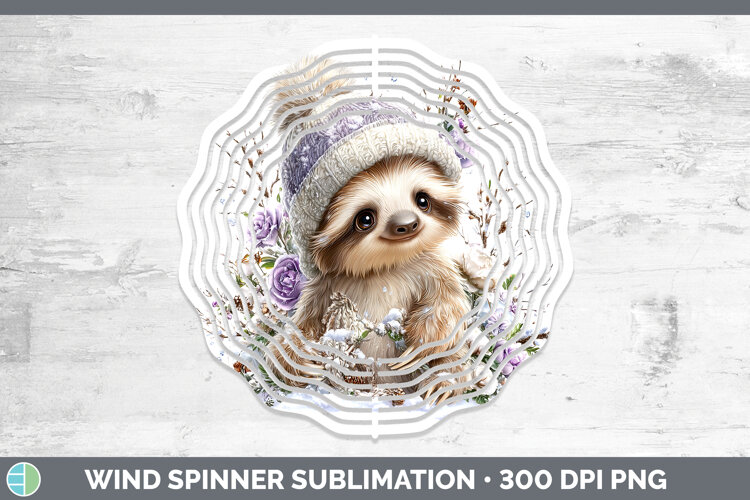 GorgeousSafari Winter Knit Hat Wind Spinner design.