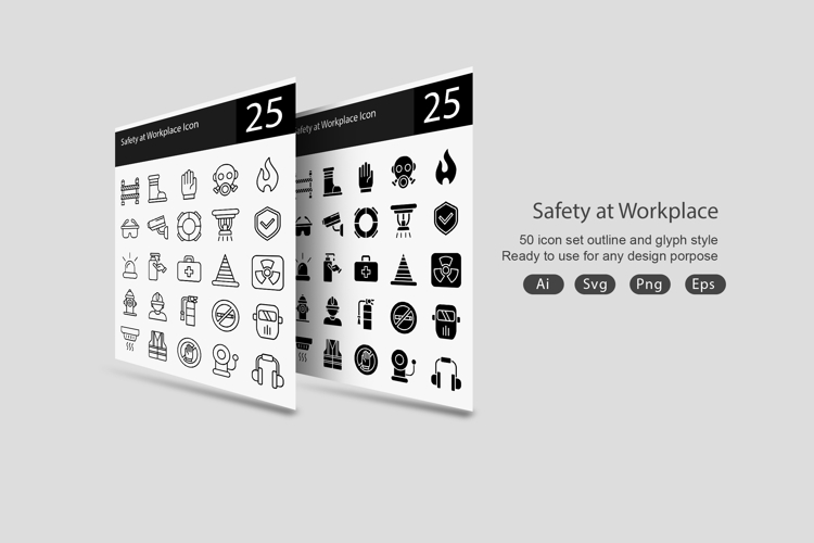 Safety at Workplace Icon