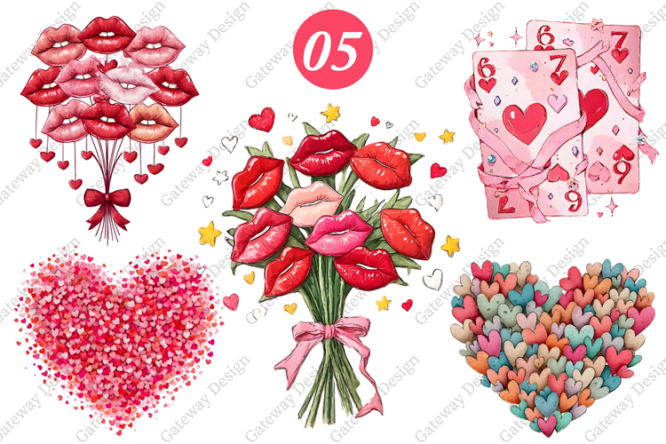 Valentines Sublimation Design Image 19