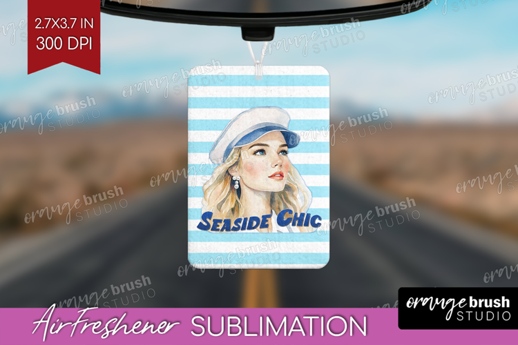 Sailor Girl Nautical Air Freshener PNG Sea Quotes PNG