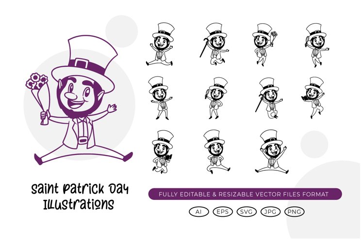 Saint Patrick Day Illustrations example image 1