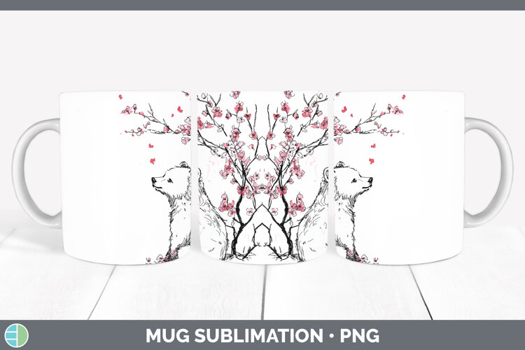 GorgeousSakura Mug Wrap design.