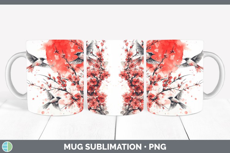 GorgeousSakura Mug Wrap design.