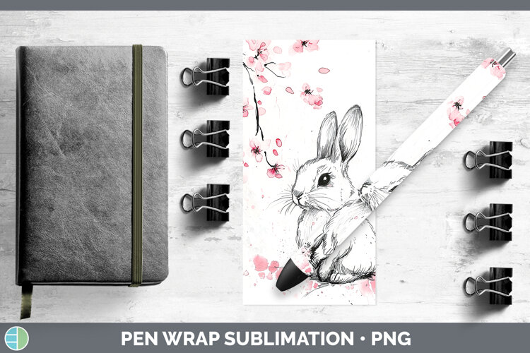 GorgeousSakura Pen Wrap design.
