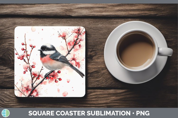 GorgeousSakura Square Coaster design.