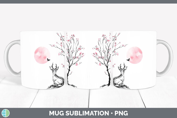 GorgeousSakura Mug Wrap design.