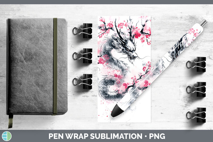 GorgeousSakura Pen Wrap design.