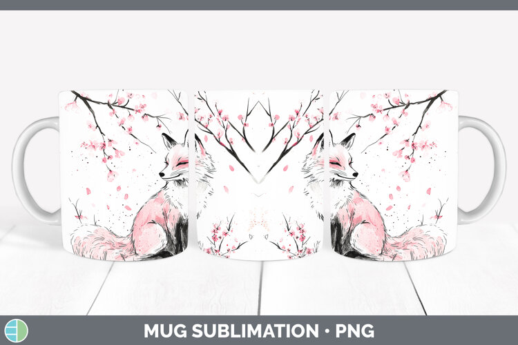 GorgeousSakura Mug Wrap design.