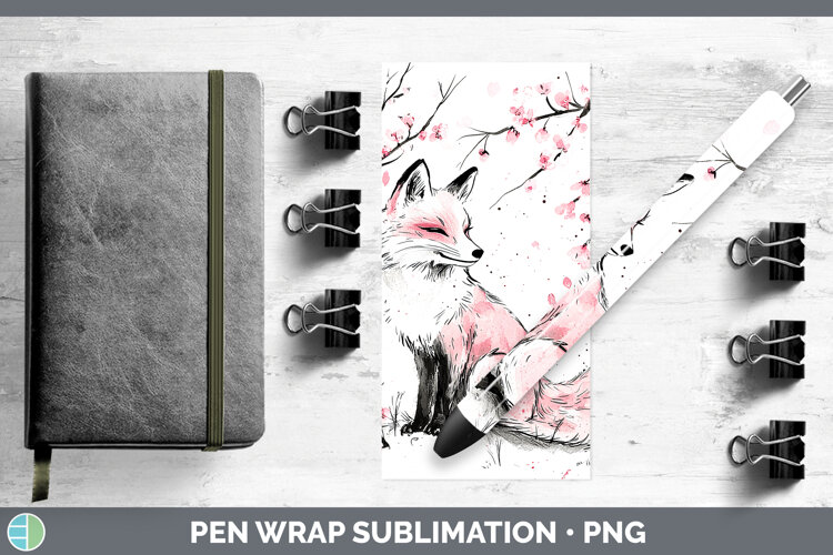 GorgeousSakura Pen Wrap design.