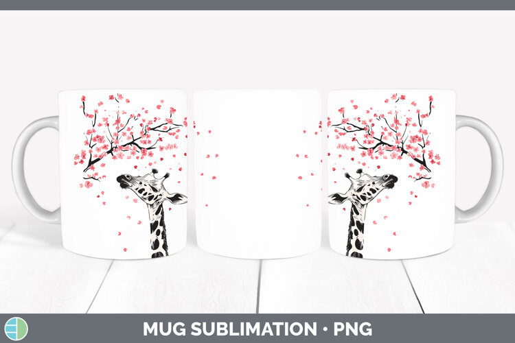 GorgeousSakura Mug Wrap design.