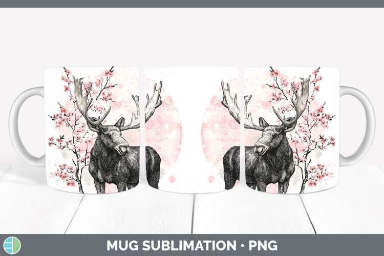 GorgeousSakura Mug Wrap design.