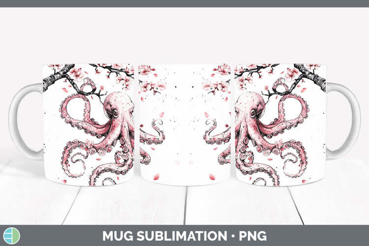 GorgeousSakura Mug Wrap design.