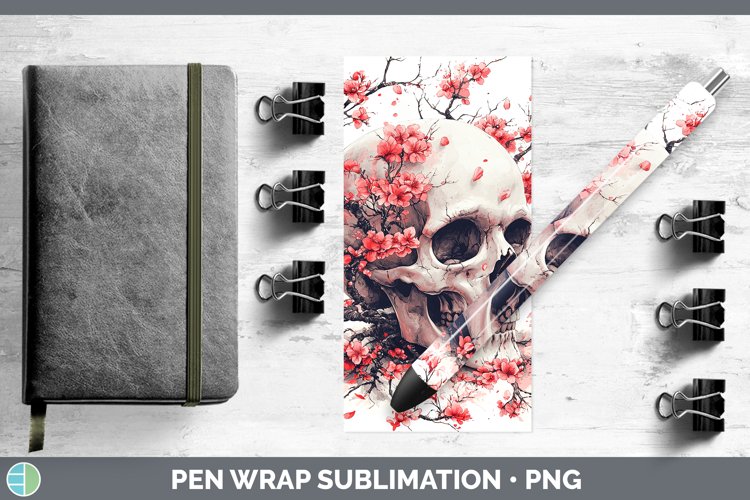 GorgeousSakura Pen Wrap design.