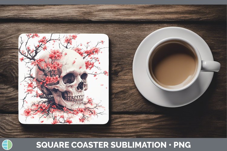 GorgeousSakura Square Coaster design.
