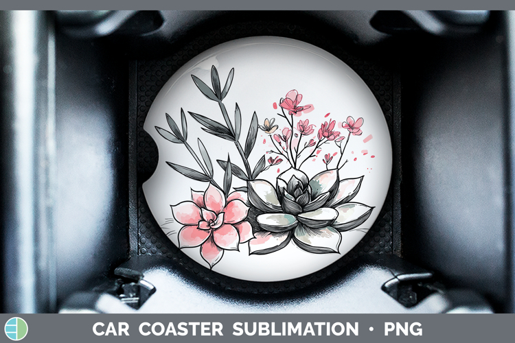 Car Coaster Sublimation Designs Image 9