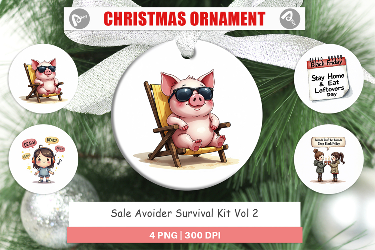 Sale Avoider Survival Kit Ornament