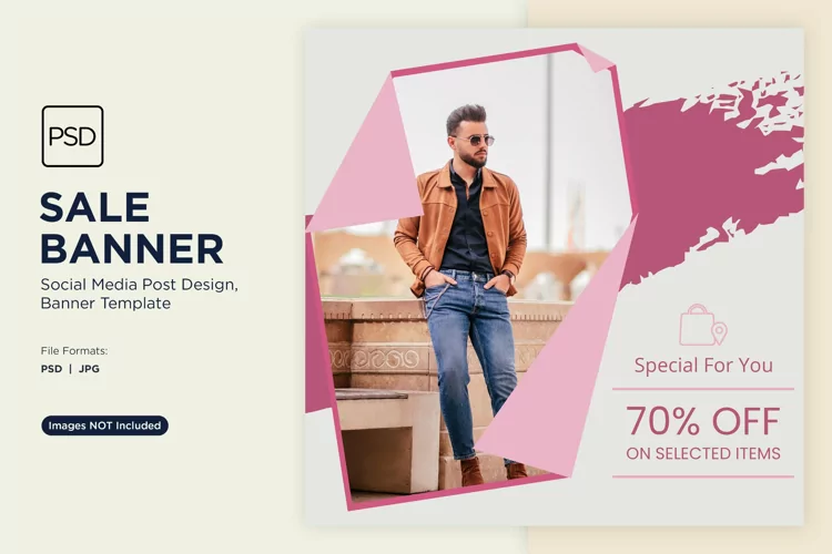 New Arrival Fashion Sale Banner Design Template