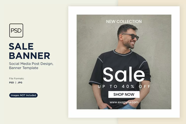 New Arrival Fashion Sale Banner Design Template