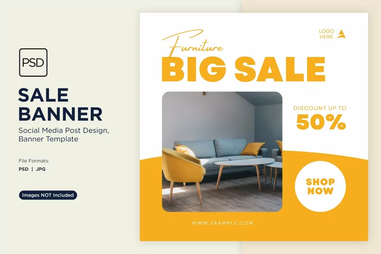 Super Sale on Home Appliances Banner Design Template
