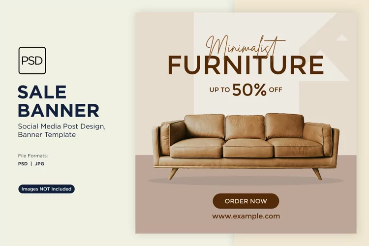 Special Sale on Furniture Banner Design Template