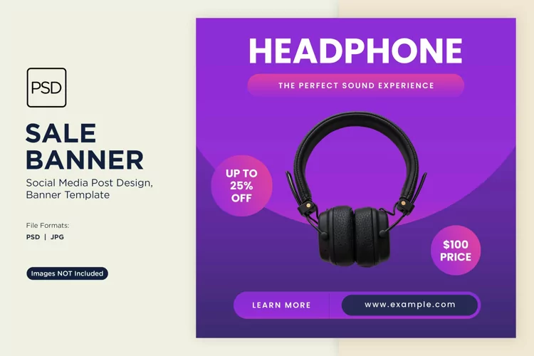 Special Sale on Electronic devices Banner Design Template