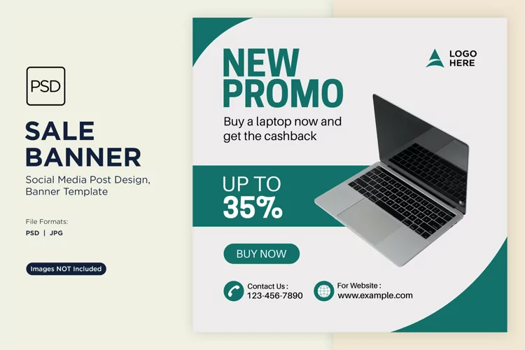 Special Sale on Electronic devices Banner Design Template