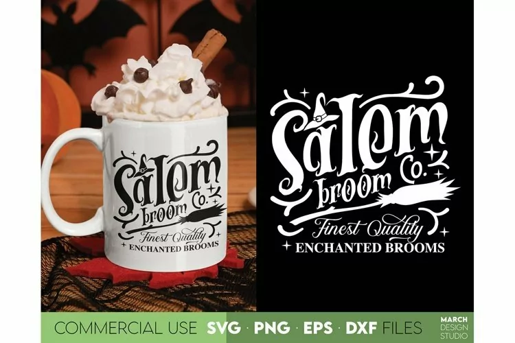 Salem Broom Company | Witches SVG | Halloween SVG