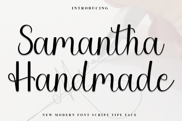 Samantha Font Image 15