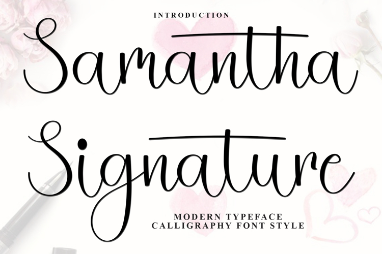 Samantha Font Image 16