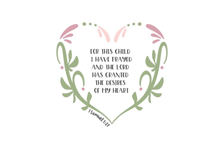 1 Samuel 1:27 example image 1