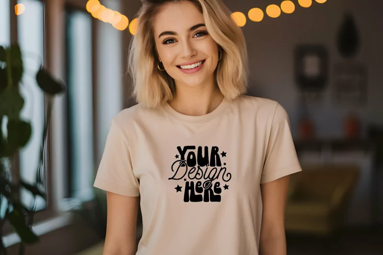 Bella Canvas 3001 Mockup, Mockup