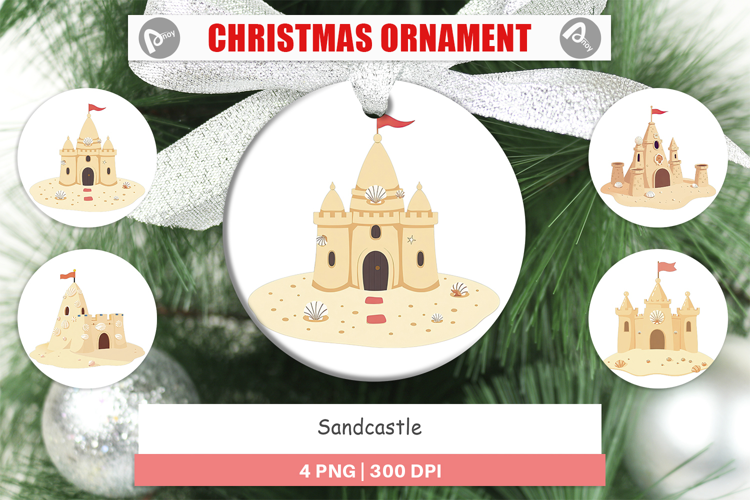 Ornament Sandcastle